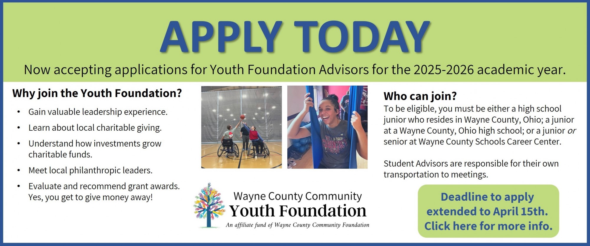 Apply - Youth Foundation