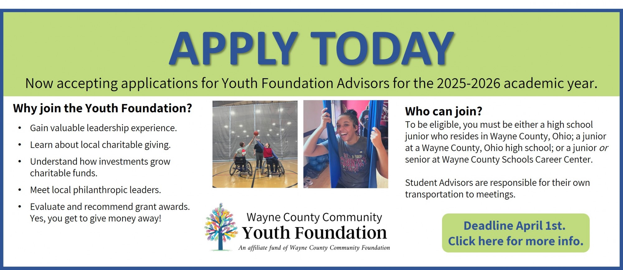 Apply - Youth Foundation